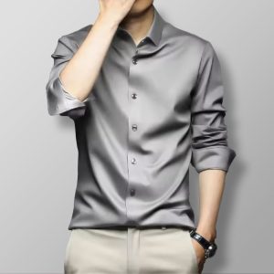 Micro Spandex Shirt - Ash