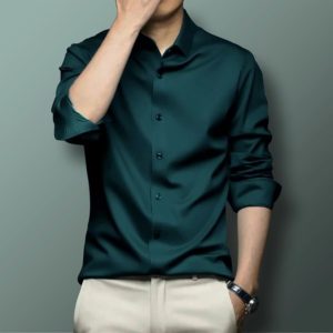 Micro Spandex Shirt - Green
